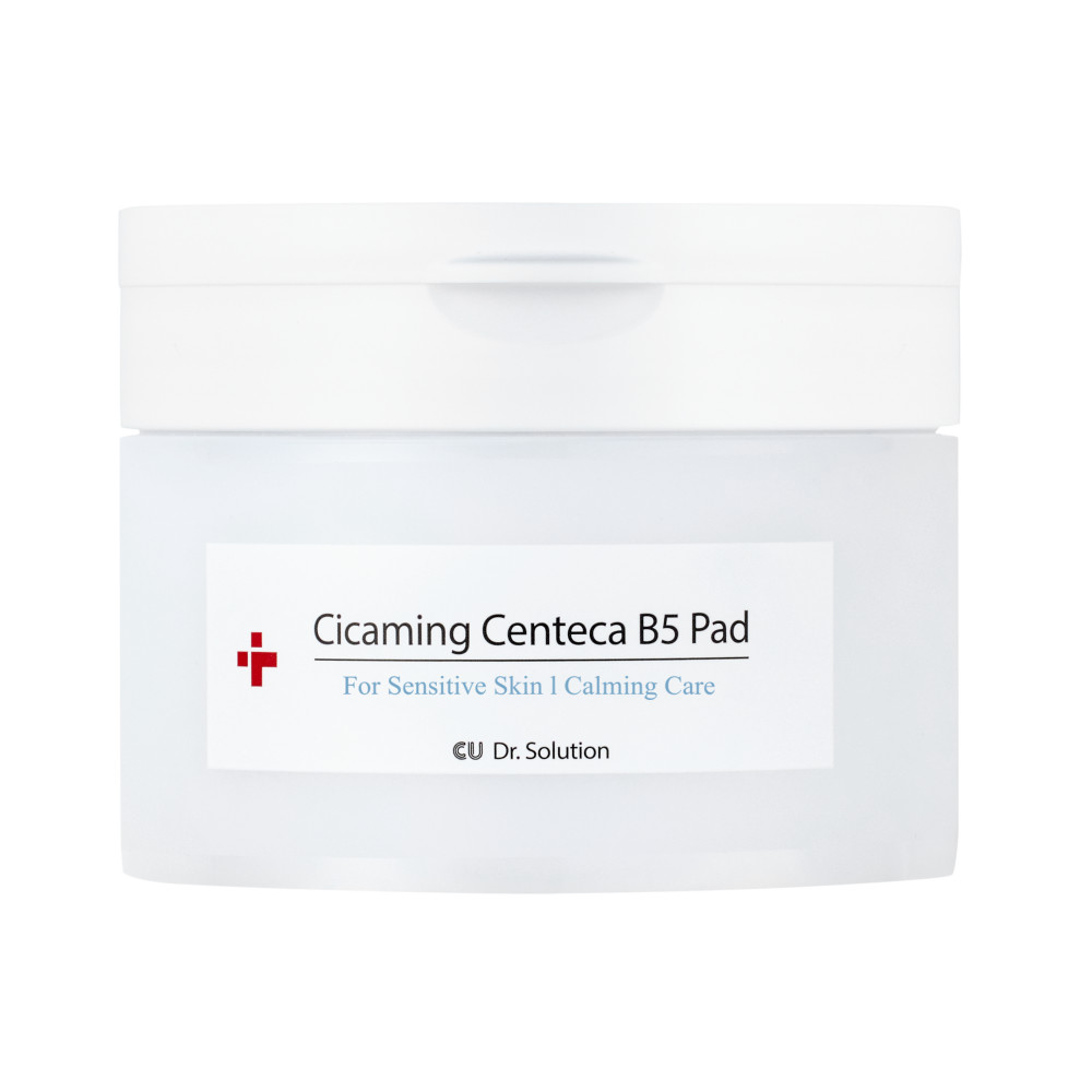 Успокаивающие тонер-пэды с центеллой CU Skin Dr. Solution Cicaming Centeca B5 Pad, 80 шт